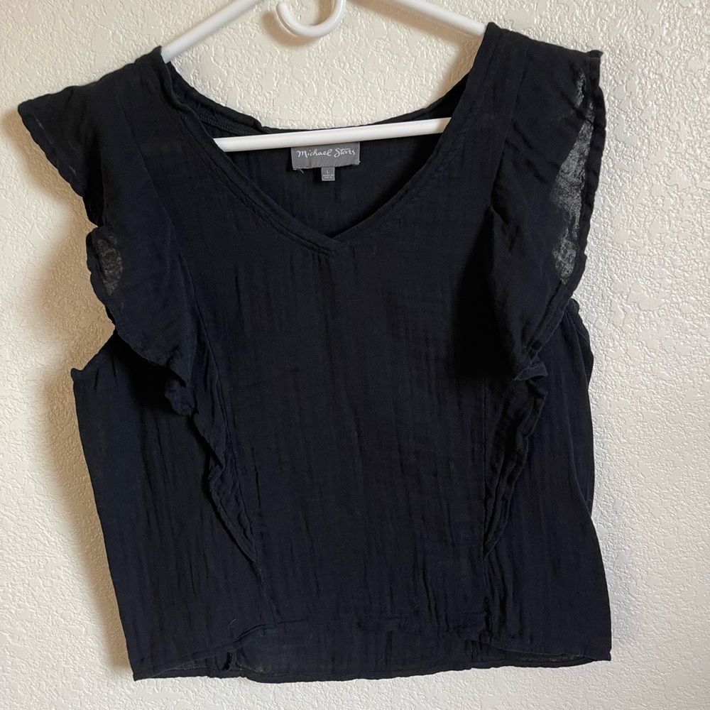 Michael Stars gauzy top